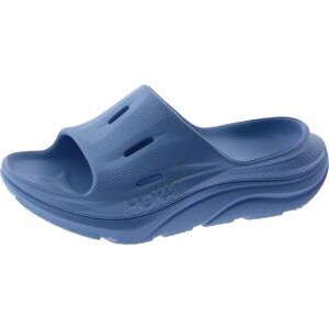 Hoka One One Mens Ora Recovery  Blue Slip On Outdoors Slide Sandals Shoes